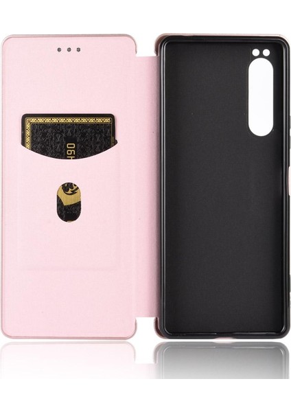 Kart Tutucu Kickstand ile Sony Xperia 1 Ii Tam Koruma Için Kılıf (Yurt Dışından)