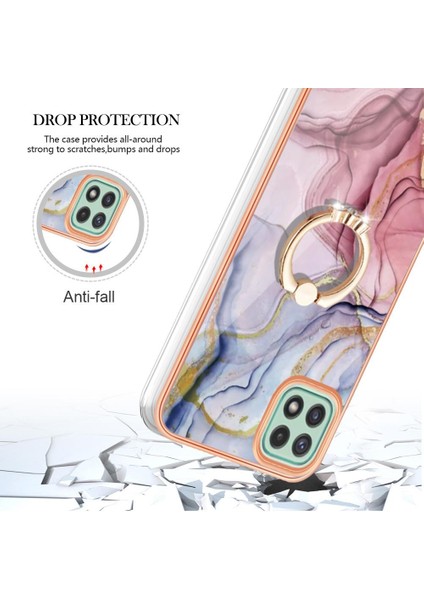 Samsung Galaxy A22 5g Tampon 360 &deg; Dönebilir Halka Mermer Tpu Için Kılıf (Yurt Dışından) fırsatları