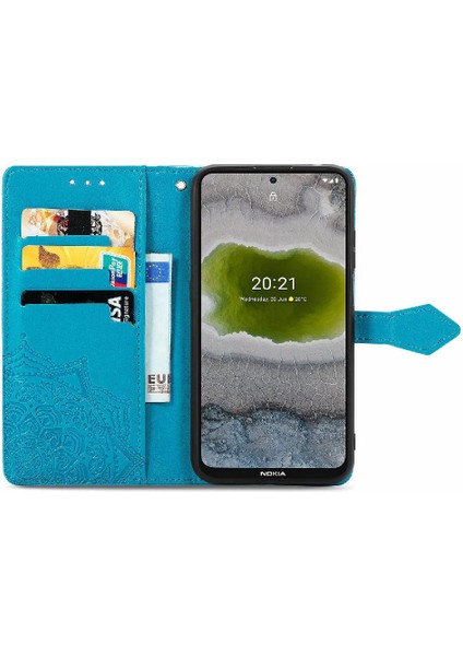 Nokia X10 Için Kılıf Kapak Kapak Darbeye Deri Çanta Basit Iş (Yurt Dışından) modelleri