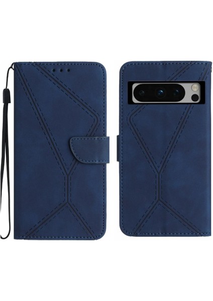 Google Piksel 8 Pro Telefon Kılıfı Için Kılıf Yüksek Kalite Tpu Deri Cüzdan Pu (Yurt Dışından)