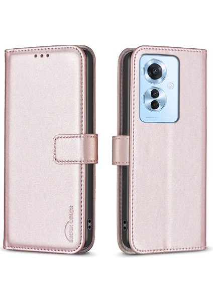 Oppo Oppo 11F 5g Için Kılıf Deri Çanta Cüzdan Iş Çok Renkli Yuvası (Yurt Dışından)