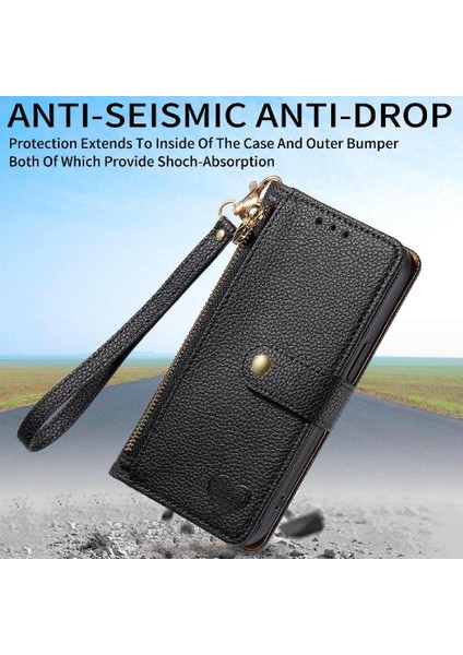 Sony Xperia 10 Vı Için Flip Case Cüzdan Darbeye Aşk Fermuar Deri (Yurt Dışından) fırsatları