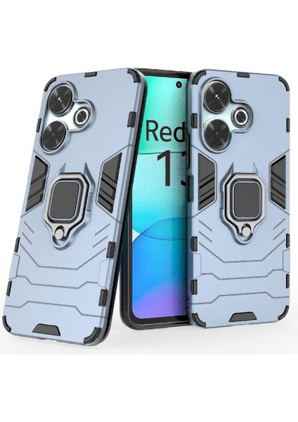 Oppo A60 4g 360&DEG; Döner Halka Için Kılıf Kickstand Darbeye Kapak Askeri (Yurt Dışından) modelleri