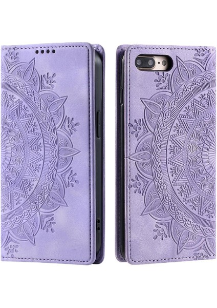 Apple iPhone 6 Için Kılıf Artı/6s Artı Pu Deri Yan Toka Kart Ekleme (Yurt Dışından)