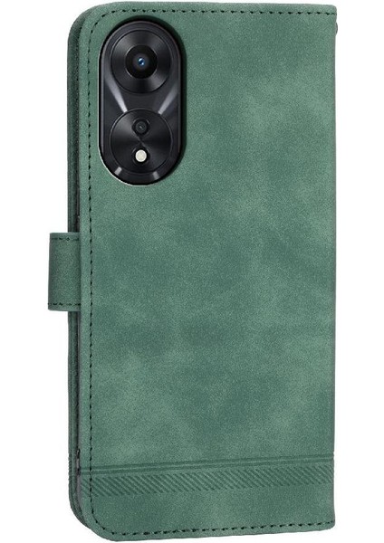 Oppo A78 4g Bileklik Premium Kart Yuvaları Manyetik Kapatma Için Flip Case (Yurt Dışından) modelleri