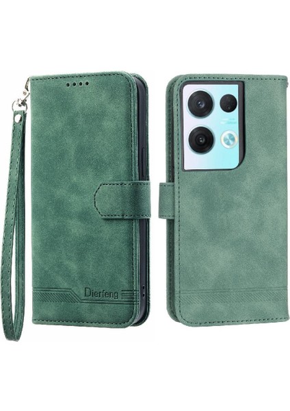 Oppo Oppo 8 Pro 5g Premium Kart Yuvaları Için Flip Case Manyetik Kapatma Nakit (Yurt Dışından)