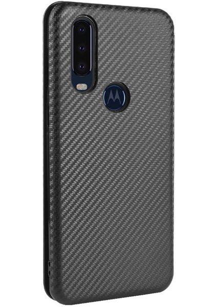 Motorola Moto Bir Makro/g8 Manyetik Karbon Fiber Deri Oynamak Için Kılıf (Yurt Dışından) fırsatları