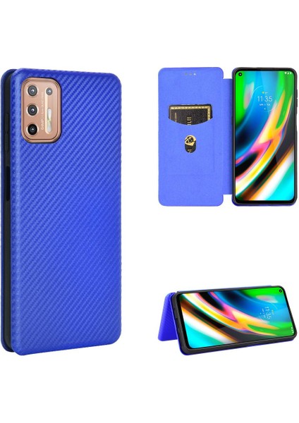 Motorola Moto G9 Artı Kart Tutucu Kickstand ile Tam Koruma (Yurt Dışından)