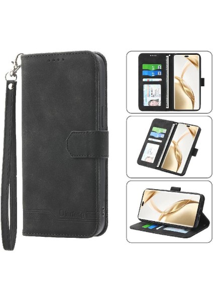 Onur 200 Pro Bileklik Manyetik Kapatma Premium Nakit Kartı Için Flip Case (Yurt Dışından)