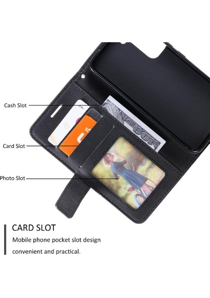 Samsung Galaxy S22 Pu Deri Darbeye Dayanıklı Kart Tutucu Kickstand (Yurt Dışından) indirimleri
