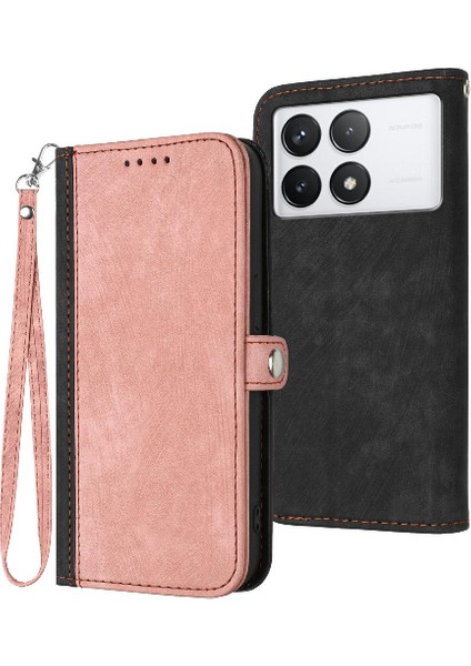 Xiaomi Redmi Için Kılıf K70 Flip Folio Kitap Kickstand Koruyucu Cüzdan ile (Yurt Dışından)