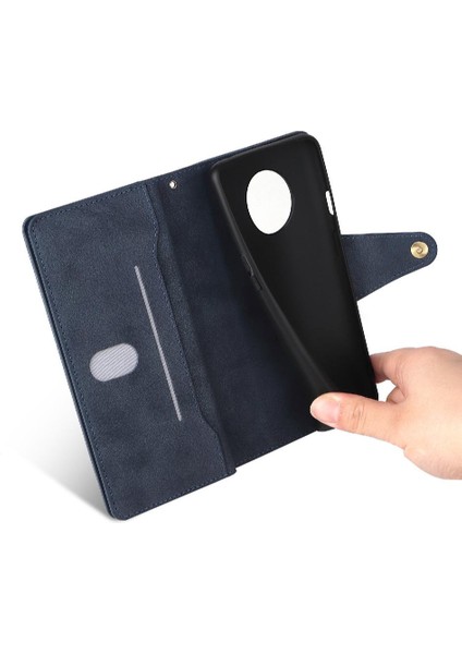El Kayışı Fermuar Cüzdan Kapak Manyetik Deri ile Oneplus 7t Için Kılıf (Yurt Dışından) fırsatları