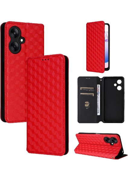 Xiaomi Poco M6 5g Pu Deri Manyetik Kapatma Cüzdan Kart Yuvaları (Yurt Dışından)