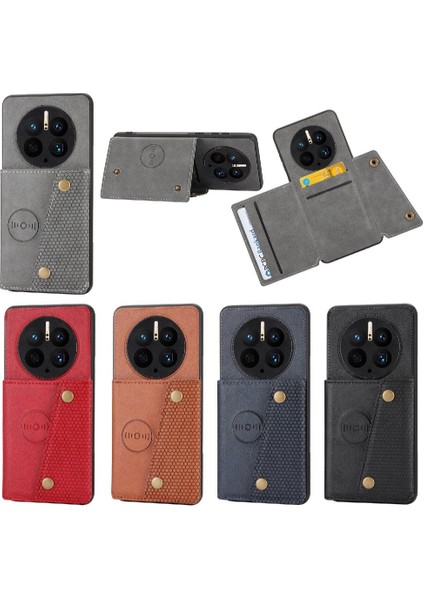Cüzdan Kılıf Için Huawei Mate 50 Pro Cüzdan Kılıf Darbeye Koruyucu Buit (Yurt Dışından)