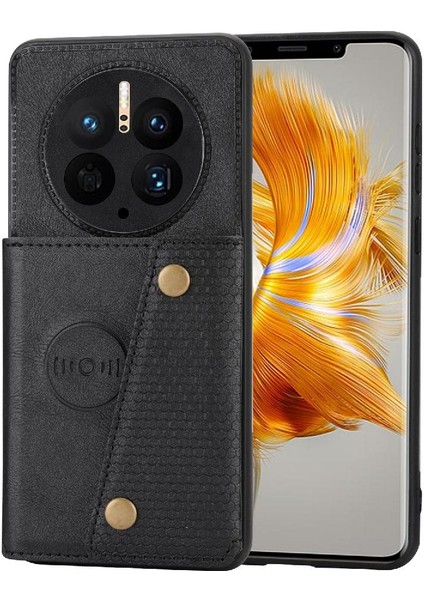 Cüzdan Kılıf Için Huawei Mate 50 Pro Cüzdan Kılıf Darbeye Koruyucu Buit (Yurt Dışından)