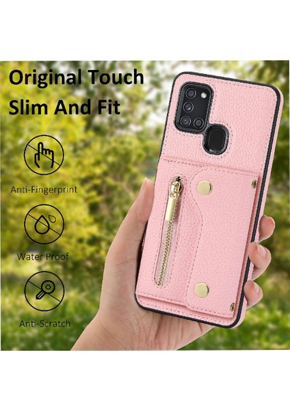 Samsung Galaxy A21S Mini Sırt Çantası Hafif Uzun Kayış Kartı (Yurt Dışından) modelleri