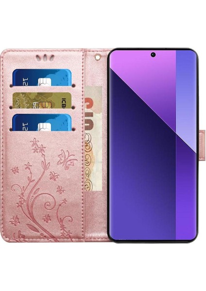 Xiaomi Redmi Not 13 Pro Artı Manyetik Kapatma Kart Tutucu Için Filp Durumda (Yurt Dışından)
