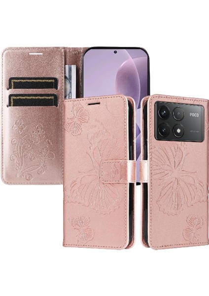 Kart Yuvası Standı ile Xiaomi Redmi K70 Pu Deri Kılıf Kickstand Çevirin (Yurt Dışından) fırsatları