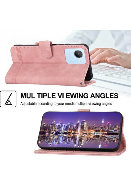 Realme C30 Nakit Cep Manyetik Kapatma Premium Bileklik Için Flip Case (Yurt Dışından) indirimleri