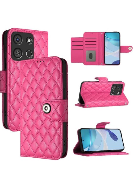 Itel A05S Cüzdan Kapak Darbeye Şık Koruyucu Kart Tutucu Için Kılıf (Yurt Dışından)