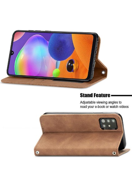 Samsung Shockproof Darbeye Cüzdan Kılıf Kapak Kapak Basit (Yurt Dışından) fırsatları