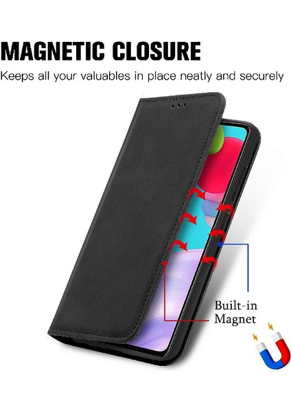 Samsung Case 5g Için Kılıf Cüzdan Kılıf Darbeye Kapak Kapak Basit (Yurt Dışından)