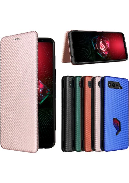 Kart Tutucu Kartı ile Asus Rog Telefon 5 Deri Folio Flip Case Için Kılıf (Yurt Dışından) fırsatları