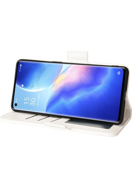 Oppo Oppo 5 Pro Için Kılıf Manyetik Yan Toka Pu Deri Cüzdan Kart Yuvaları (Yurt Dışından) fırsatları