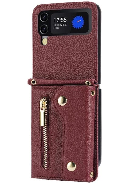 Samsung Galaxy Z Flip 4 Uzun Kayış Hafif Kart Yuvaları Mini (Yurt Dışından) modelleri