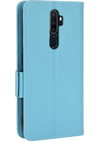 Oppo A5 Için Kılıf 2020/A9 2020 Pu Deri Cüzdan Kart Yuvaları Tutucu Yan (Yurt Dışından) modelleri