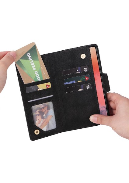 El Kayışı Fermuar Cüzdan Kapak Manyetik Deri ile Oneplus 7t Için Kılıf (Yurt Dışından) fırsatları