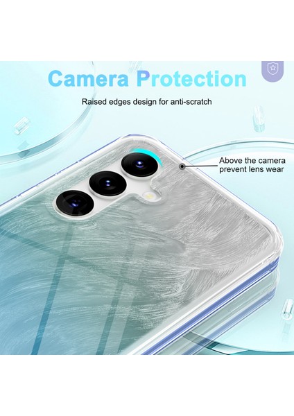 Samsung Galaxy S24 Plus Pc+Tpu Darbeye Dayanıklı Degrade Tüy Kapak (Yurt Dışından) indirimleri