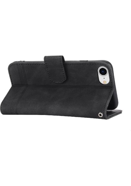 Apple iPhone 7/8 Bileklik Manyetik Kapatma Kart Yuvaları Premium Için Flip Case (Yurt Dışından) indirimleri