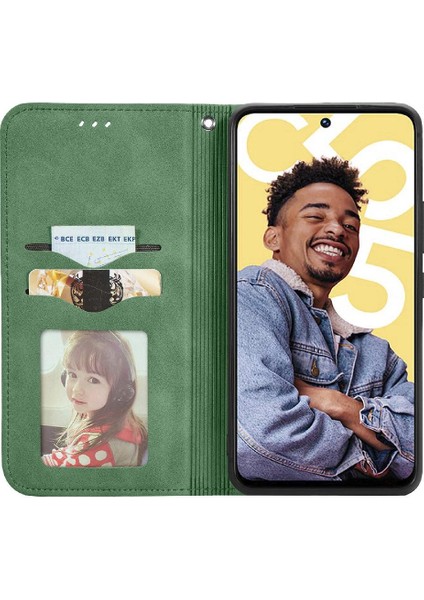 Realme C55 Için Kılıf Deri Çanta Kordon Cüzdan Basit Iş Fermuar (Yurt Dışından) indirimleri