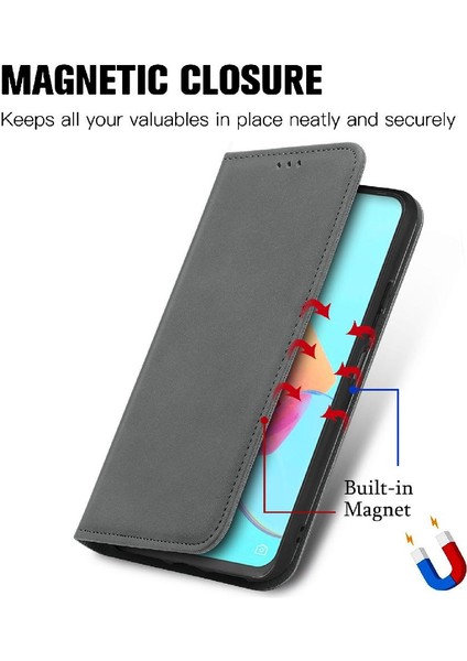Tecno Spark 8p Kordon Deri Çanta Basit Iş Fermuar Için Kılıf (Yurt Dışından) modelleri