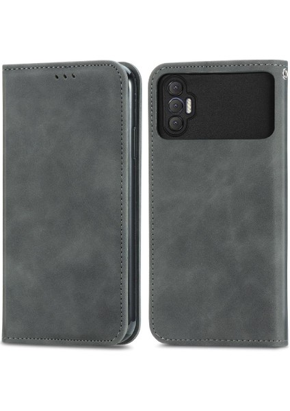 Tecno Spark 8p Kordon Deri Çanta Basit Iş Fermuar Için Kılıf (Yurt Dışından) indirimleri