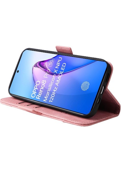 Oppo Oppo 8 Pro 5g Kart Yuvaları Için Kılıf Tpu Deri Manyetik Cüzdan Flip (Yurt Dışından)