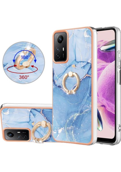 Xiaomi Redmi Not 12S 4g 360 &deg; Dönebilir Halka Mermer Darbeye (Yurt Dışından)