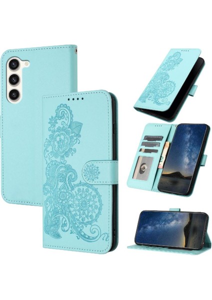 Samsung Galaxy S24 Flip Folio Kitap Için Kickstand Koruyucu Pu ile (Yurt Dışından)