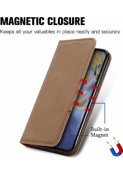 Zte Blade A71 Basit Iş Fermuar Cüzdan Kordon Deri Kılıf (Yurt Dışından)