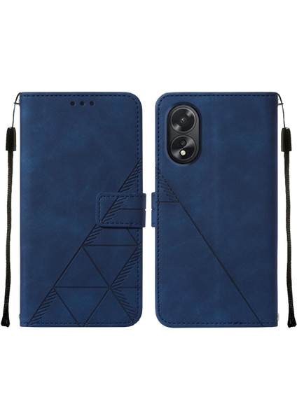 Oppo A38 4g Için Kılıf Pu Deri Cüzdan Kapak Çevirin Folio Kitap Koruyucu (Yurt Dışından)