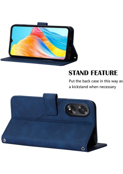 Oppo A38 4g Için Kılıf Pu Deri Cüzdan Kapak Çevirin Folio Kitap Koruyucu (Yurt Dışından) fırsatları
