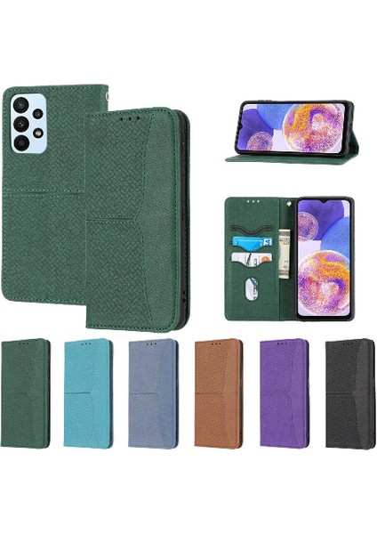 Samsung Galaxy A23 4g/5g Flip Folio Kitap El Cüzdan Kredi Kartı (Yurt Dışından)