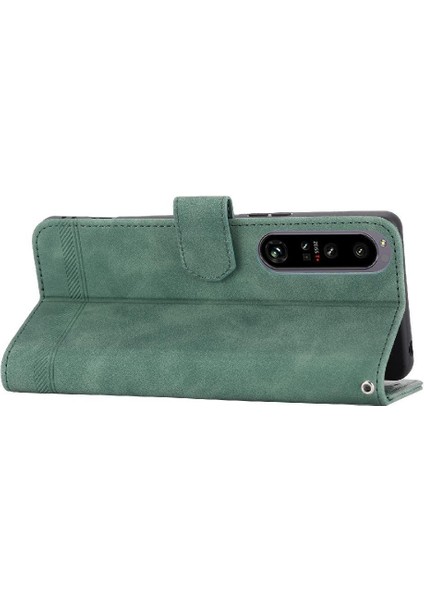 Sony Xperia 1 Iv Kart Yuvaları Için Flip Case Manyetik Kapatma Bileklik Nakit (Yurt Dışından) modelleri