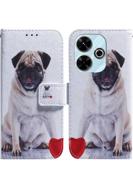 Xiaomi Poco M6 4g Manyetik Kapatma Kart Yuvaları Cüzdan Pu Için Flip Case (Yurt Dışından)
