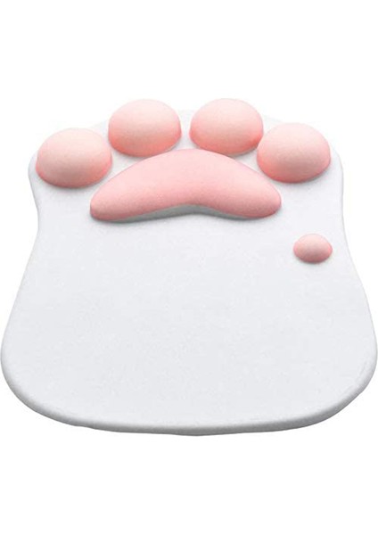 Yumuşak Silikon Bilek Desteği Destek Yastığı ile Sevimli 3D Mouse Pad - Kaymaz Premium Ergonomik Konfor Mouse Mat (Gri) (Yurt Dışından)