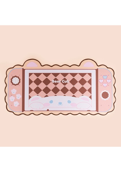 Sevimli Ayı Mouse Pad 80X40 cm Bilgisayar Masaüstü Pedi Kalın Olmayan ve Dayanıklı E-Spor Oyunu Mat Olmayan Ayı (Yurt Dışından)