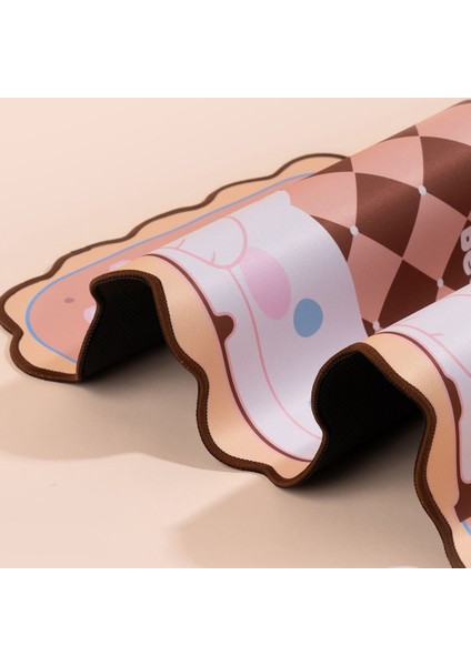 Sevimli Ayı Mouse Pad 80X40 cm Bilgisayar Masaüstü Pedi Kalın Olmayan ve Dayanıklı E-Spor Oyunu Mat Olmayan Ayı (Yurt Dışından)