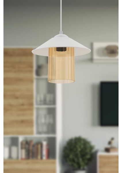 Petasum Modern Tekli Salon, Mutfak, Banyo, Yatak Odası, Çocuk Odası Sarkıt Avize