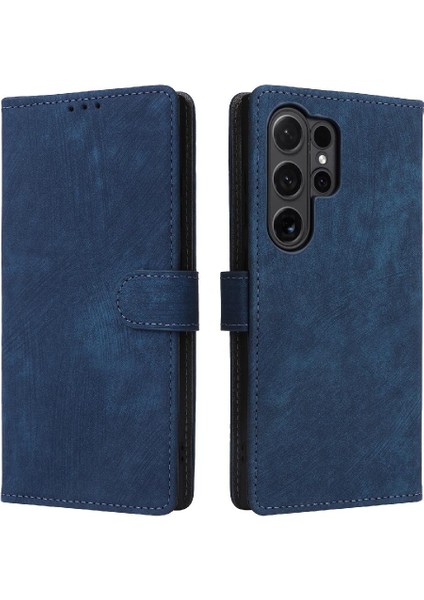Samsung Galaxy S24 Ultra Rfıd Engelleme Kart Yuvaları Kapak Pu Flip (Yurt Dışından)
